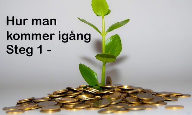 Steg 1 – Hur man kommer igång