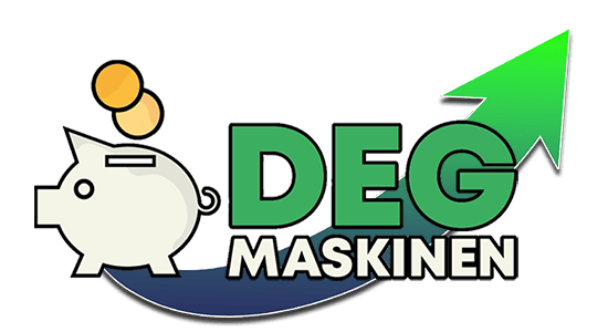 Degmaskinen logo med pil x550